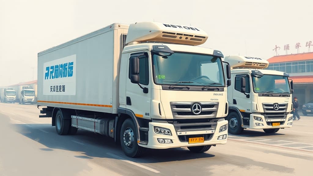 Zhongyuan General Machinery Delivers 150 Hydrogen Fuel Cell Refrigerated Trucks in Puyang, China
