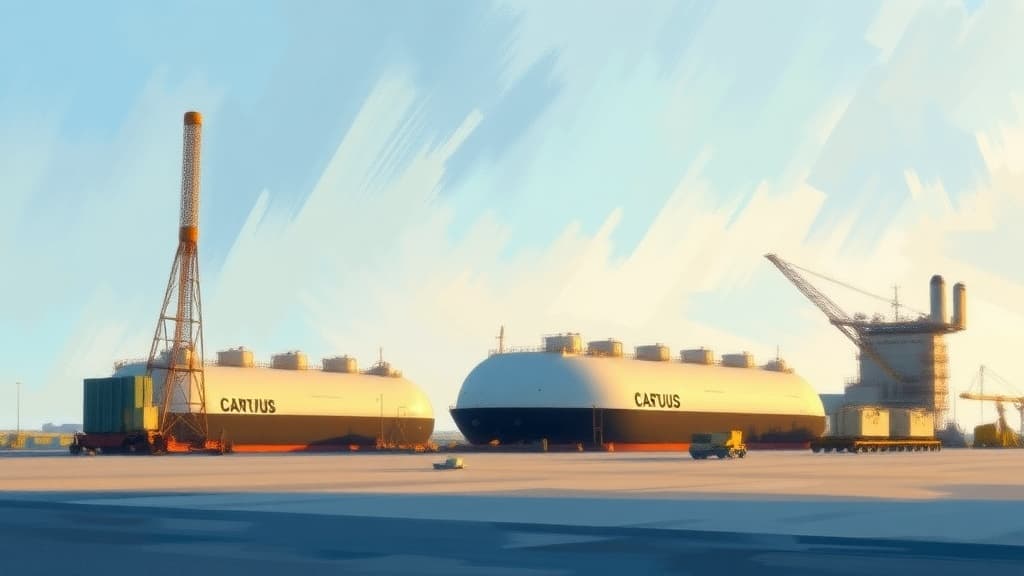 Caturus Authorizes Major Equipment Orders for Commonwealth LNG Facility in Louisiana Ahead of FID