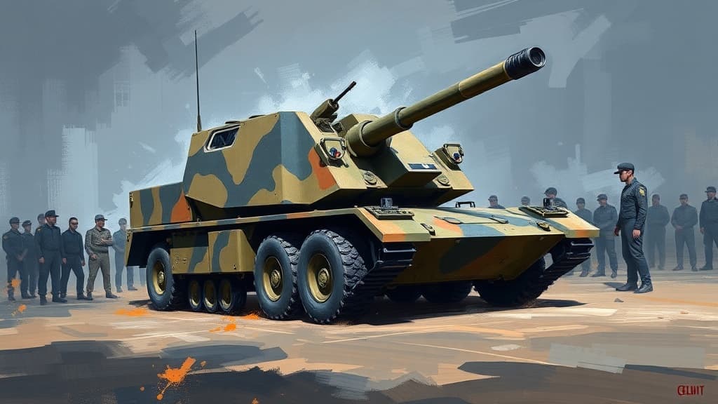 IDF Receives First SIGMA 155 Self-Propelled Howitzer from Elbit Systems