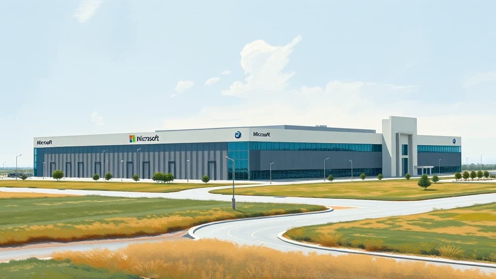 Microsoft to Build $400 Million Data Center in Medina County, Texas