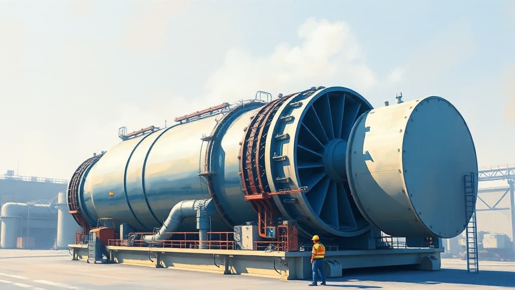 China's First Fully Domestic 300-MW Heavy-Duty Gas Turbine Operational at Huadian Wangting Power Plant