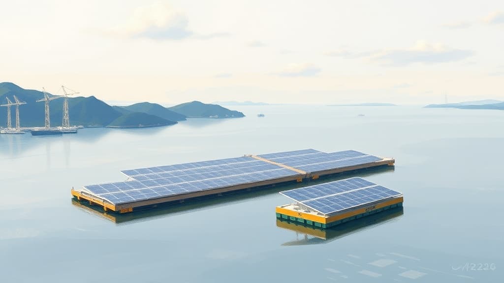 Japan Semiconductor Signs vPPA for Floating Solar Project in Kagawa Prefecture