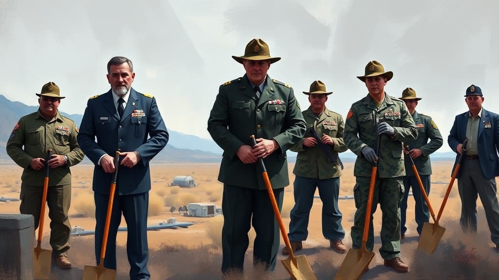 Groundbreaking Ceremony for Small Arms Training Range in Hawthorne, Nevada