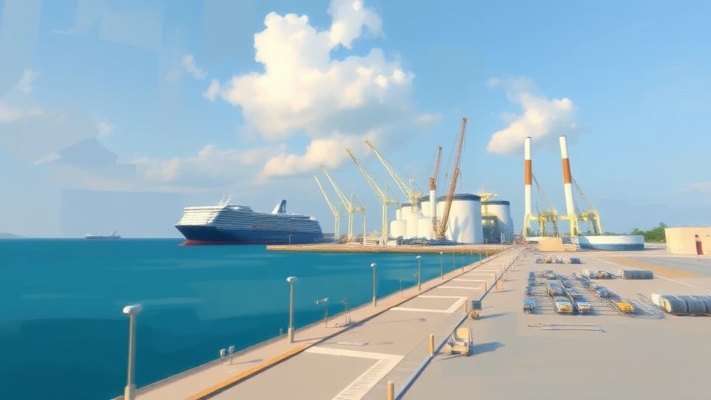 Island Power Producers Plans LNG Power Plant for Nassau Cruise Port by 2027