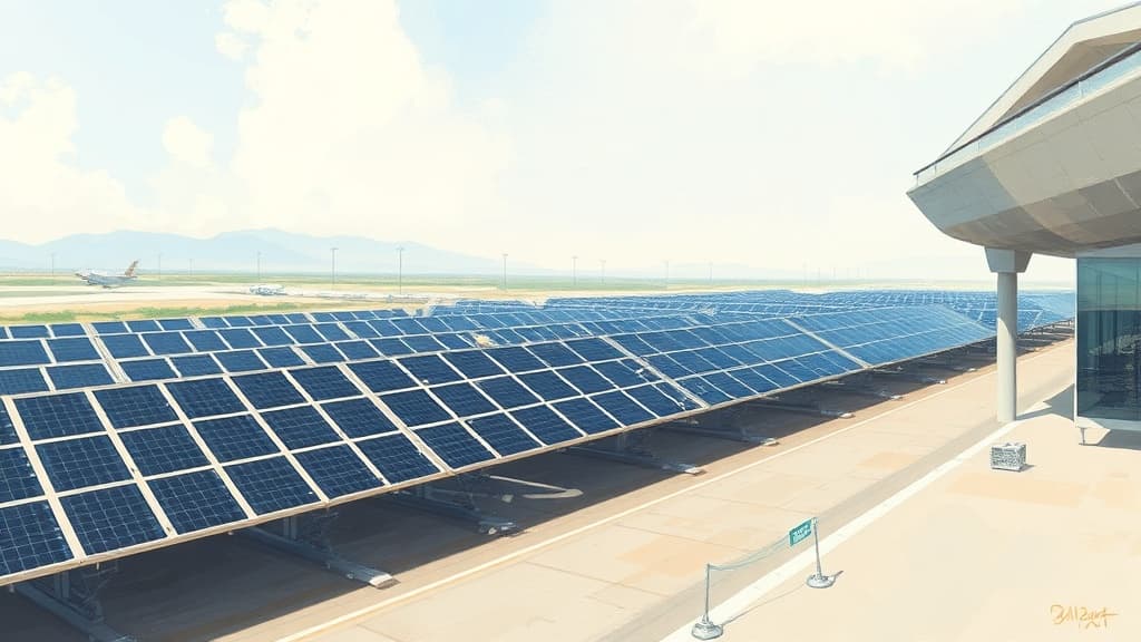 JinkoSolar Deploys 40MW Tiger Neo Modules at China's First Zero Carbon Airport