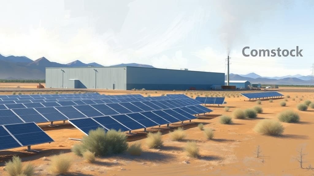 Comstock Receives Final Permits for Large-Scale Solar Panel Recycling Facility in Nevada
