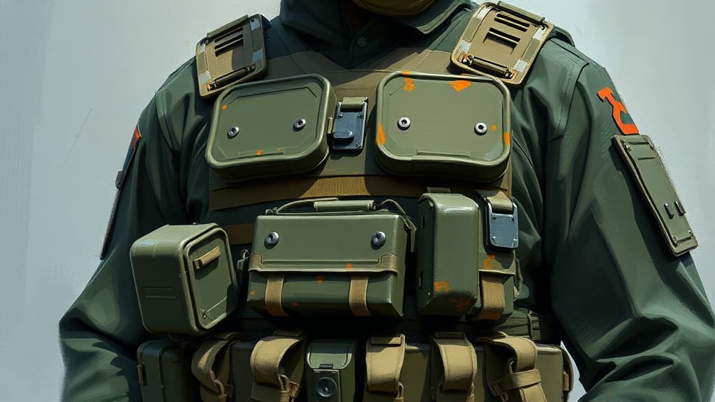 Belgian Army's M71 Individual Webbing System Used from 1971 to Late 1990s