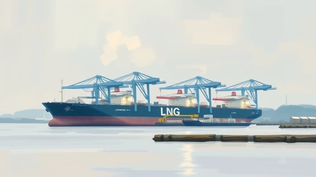 Świnoujście LNG Terminal Achieves Record Utilization in 2025 with 5.7 Million Tons Received