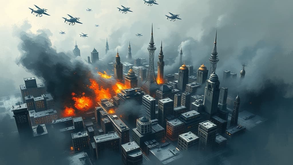 Russia Intensifies Attacks on Ukrainian Cities, Targeting Energy Infrastructure