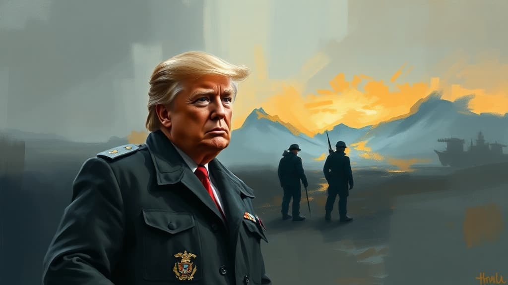 US President Trump Pursues Greenland Acquisition Amid NATO Tensions