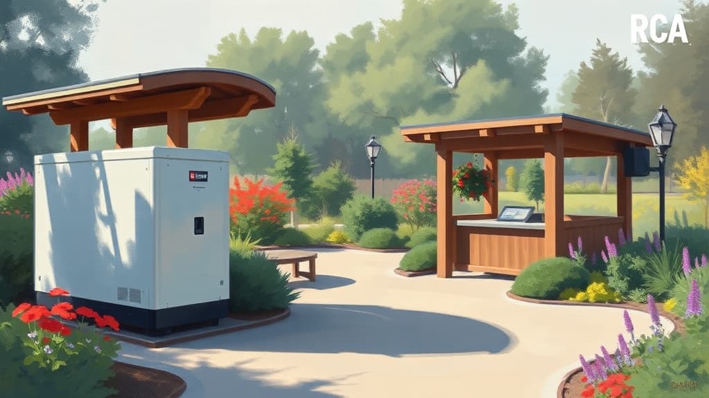 Briggs & Stratton Donates Refurbished Batteries to Taft Gardens in California