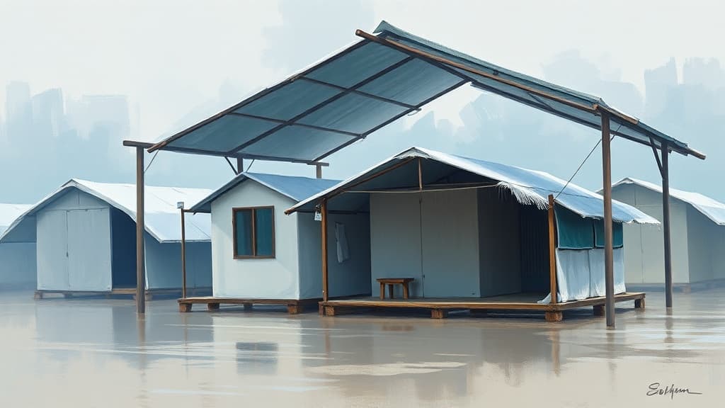 PT Semen Padang Constructs 181 Temporary Shelters in West Sumatra Post-Flood
