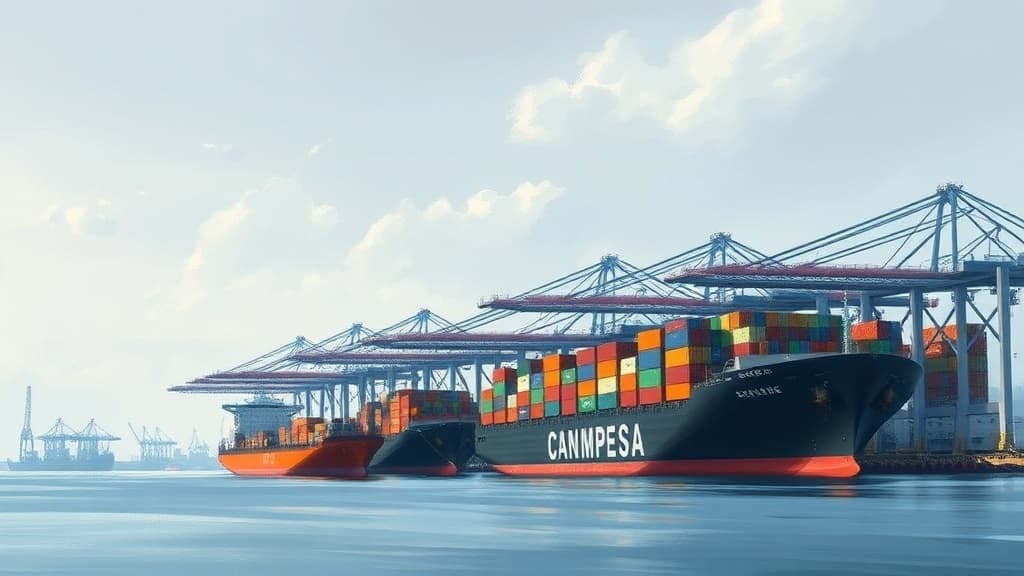 Singapore Port Achieves Record Container Volume Amid Trade Challenges