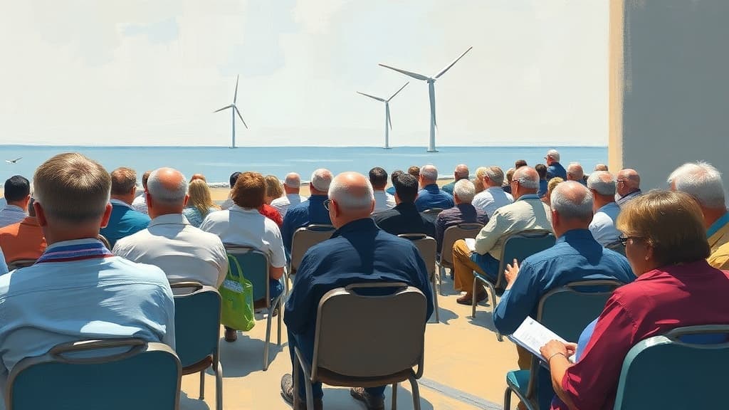 Public Hearing in Ocean City Opposes U.S. Wind's Offshore Wind Farm Proposal