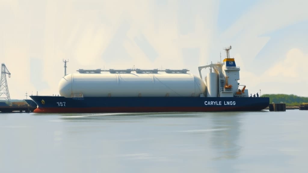 Carlyle Group Considers Equity Investment in Commonwealth LNG Project in Louisiana