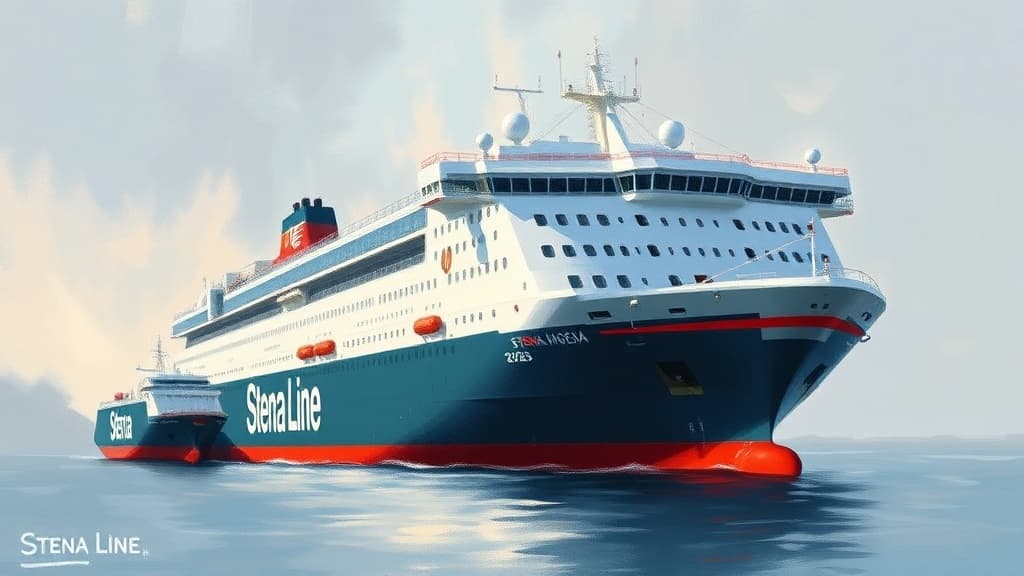 Stena Line Reports Record Freight Volumes on Belfast Routes in 2025