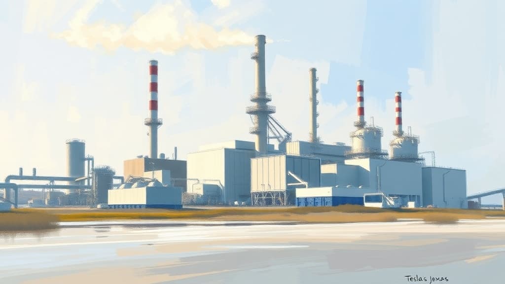 Tesla's Texas Lithium Refinery Begins Operations, Aiming to Reduce U.S. Reliance on China