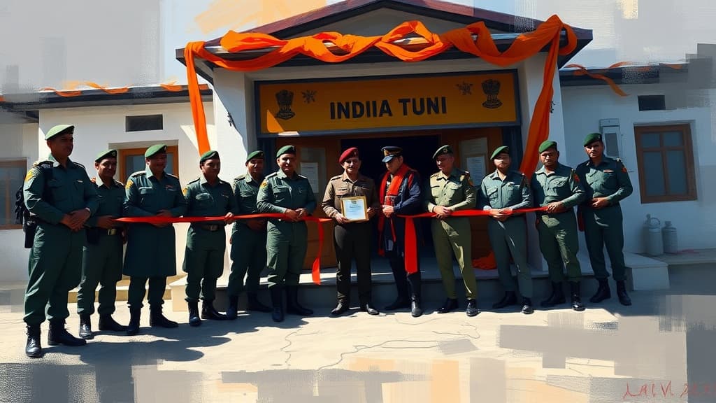 Indian Army's Gajraj Corps Inaugurates Renovated Dharma Mati School in Tawang
