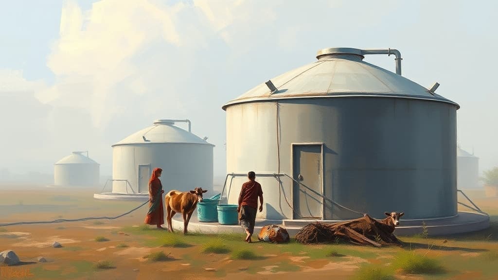 Uttar Pradesh Villages Transform Waste into Wealth with Biogas Plants