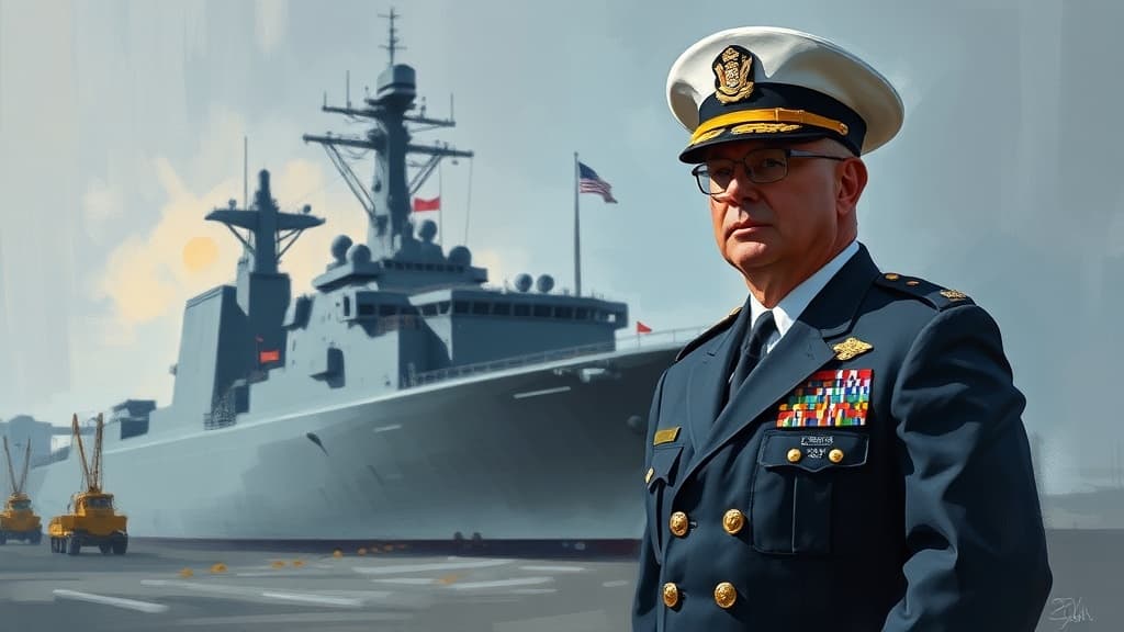 U.S. Navy's Chief of Naval Operations Highlights Shipbuilding Innovations at Austal USA