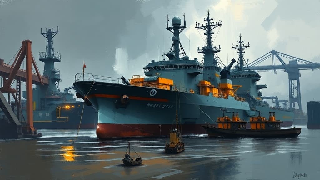 Liberty Steel's Cash Shortage Delays Steel Production for Royal Navy Warships