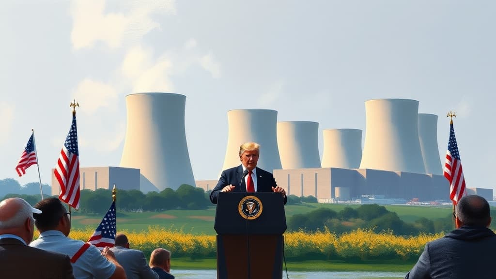 Trump Announces Plan for 300 GW Nuclear Energy Expansion in the U.S.