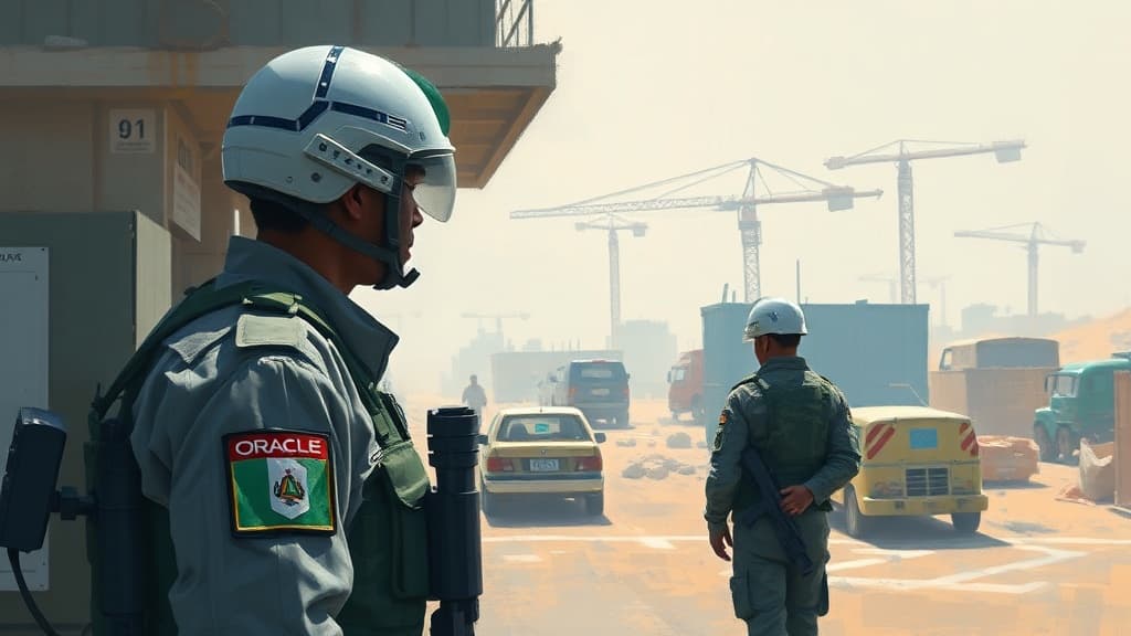 Palantir and Oracle Drive AI and Surveillance Integration in Gaza Reconstruction Efforts