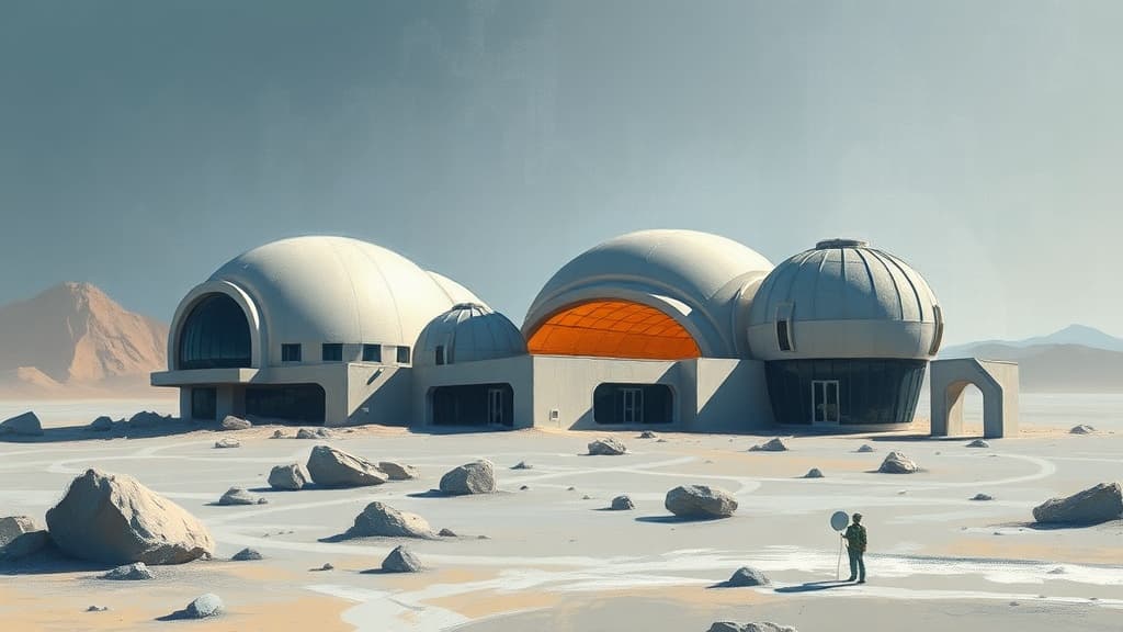 GRU Space Plans First Hotel on the Moon Using Inflatable and Regolith-Based Structures