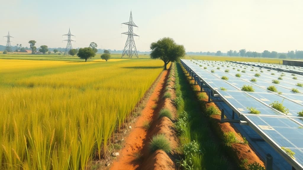India's Agrivoltaics Initiative Aims for Sustainable Food and Energy Solutions