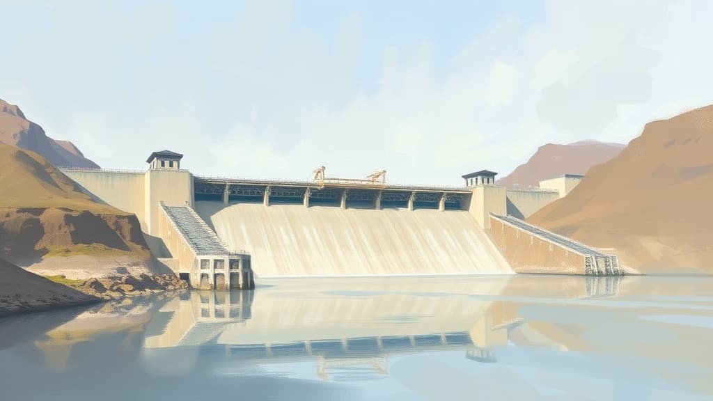 Image for article: Tarbela 5th Extension Hydropower Project 56% Complete, Generation Starts April 2027