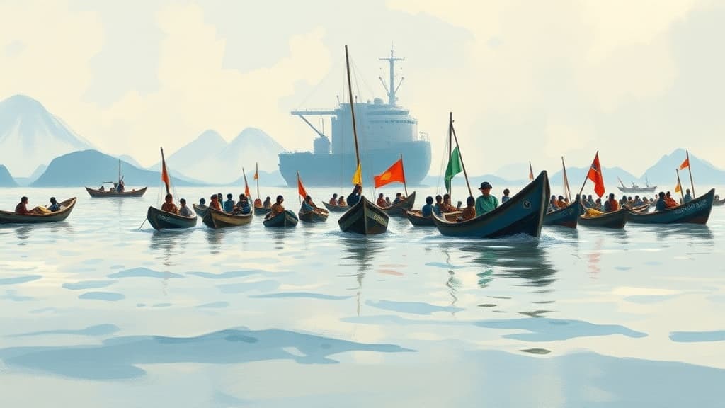 Serangan Indigenous Community Opposes LNG Project Environmental Permit