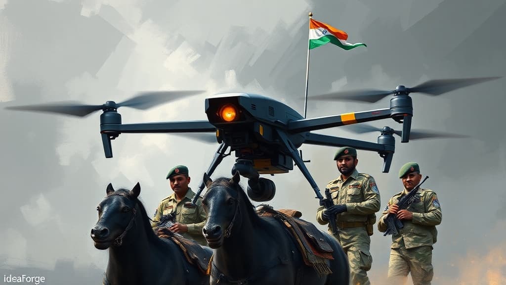 ideaForge to Showcase ZOLT UAV at India's 77th Republic Day Parade