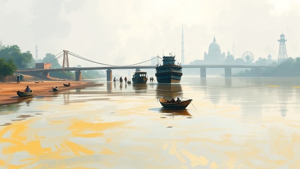 High Ammonia Levels in Yamuna Disrupt Water Supply in Delhi