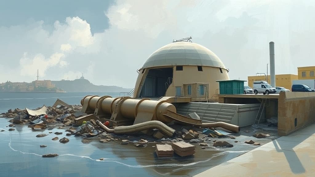 Storm Harry Causes Significant Damage to Malta's Wastewater Infrastructure