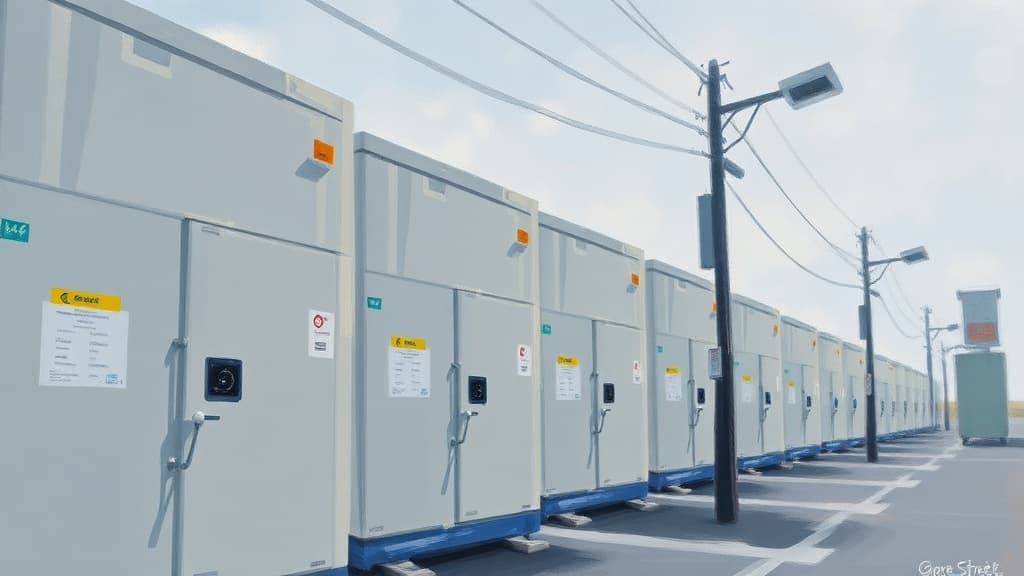Gore Street Capital Closes First Round of €500 Million EU Battery Storage Fund