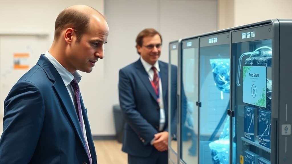 Prince William Visits Bristol's Matter and University of Bristol's Supercomputer Isambard-AI