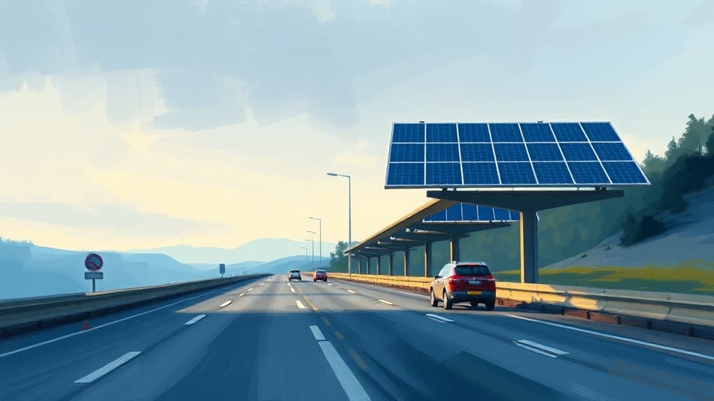 Slovenia Launches First Highway Solar Power Plant by DARS