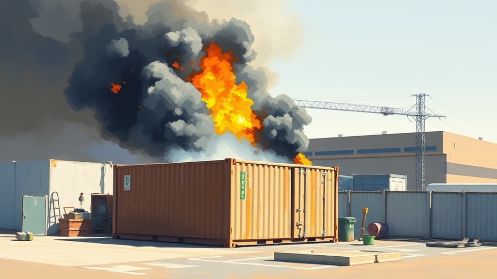 Fire Breaks Out at Standard Bank's Roodepoort Offices Due to Lithium-Ion Batteries