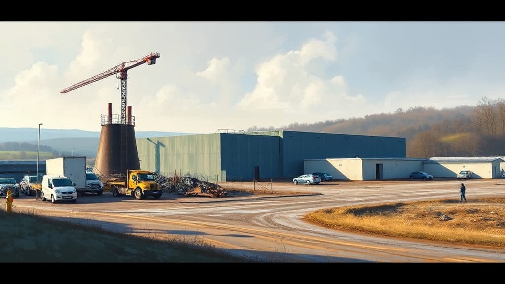 Shropshire Council Begins Construction of Biochar Plant in Ludlow