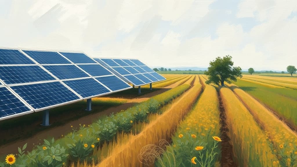Romania Launches Agrisolar Project to Enhance Food Supply Chain Resilience