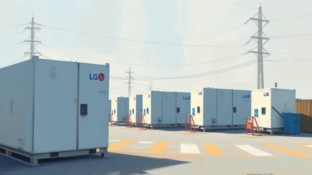 LG Energy Solution Targets Energy Storage Market Amid Decline in EV Demand