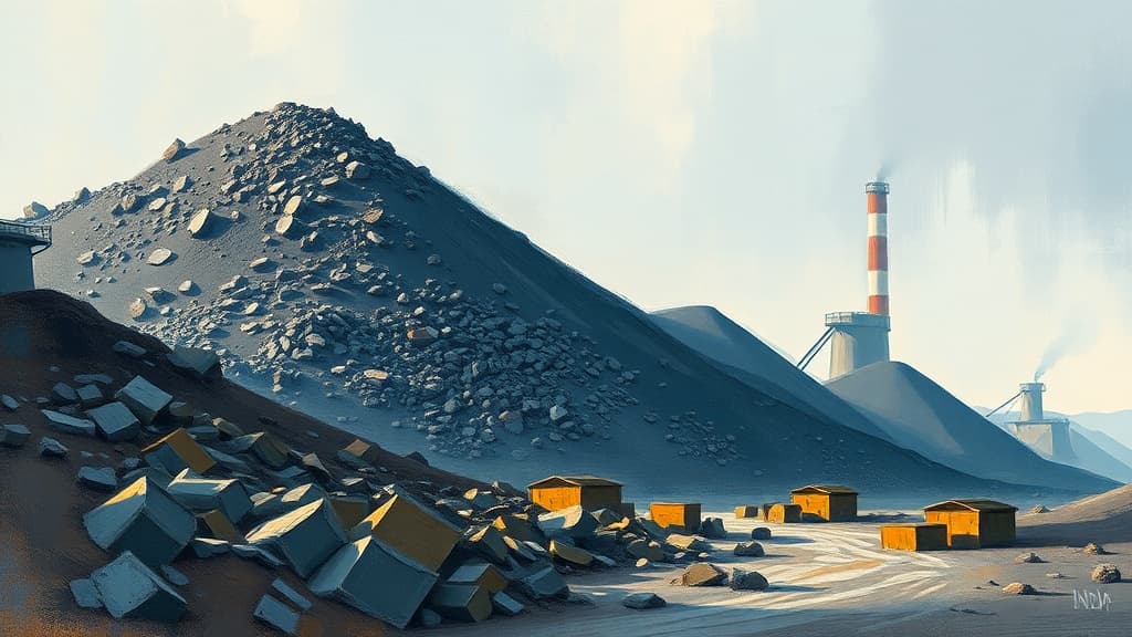 India Declares Coking Coal a Critical Mineral to Enhance Steel Production and Reduce Import Dependency