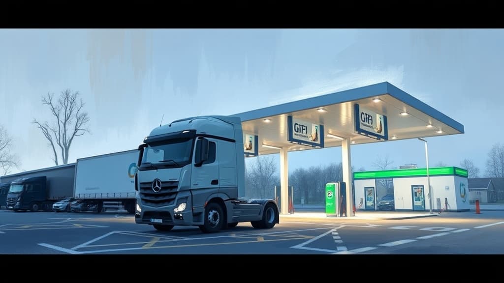 MB Energy Opens Hydrogen Refuelling Station for Trucks in Lübeck