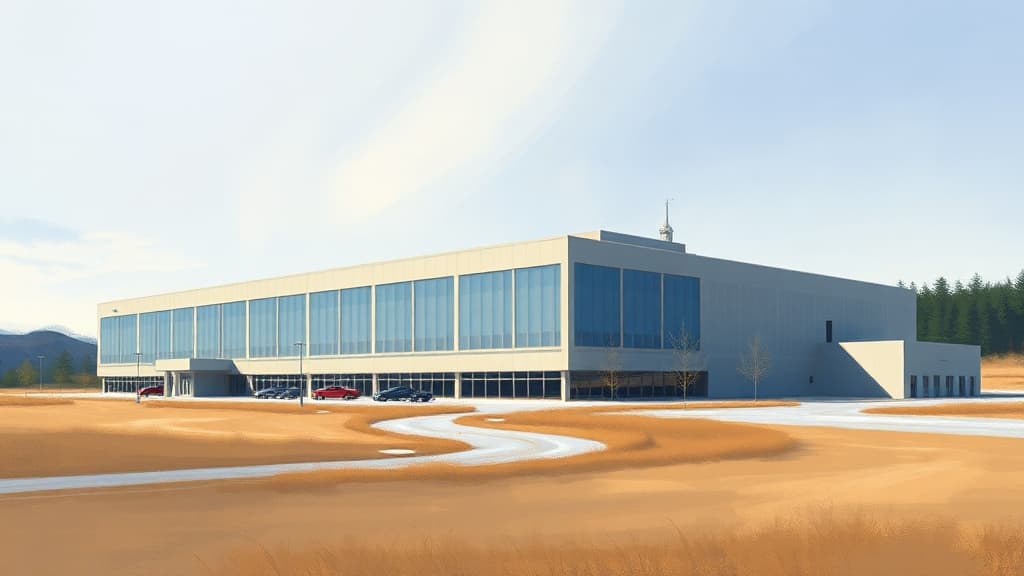 Conceptual Plans for 100-Acre Glassworks Data Campus in Clarion, PA Under Review