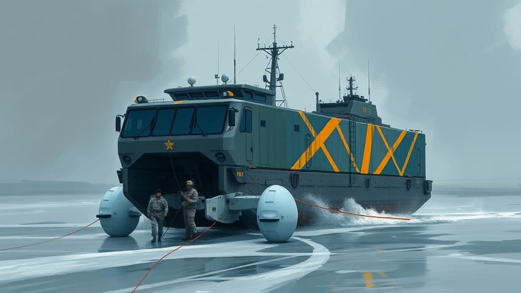 Blount Island Hosts Autonomous INLS Testing for Expeditionary Logistics Advancement