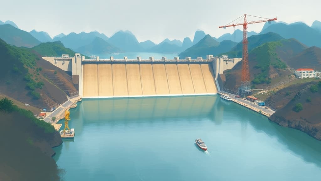 Bac Ai Pumped Storage Hydropower Plant Construction Advances in Khanh Hoa, Vietnam