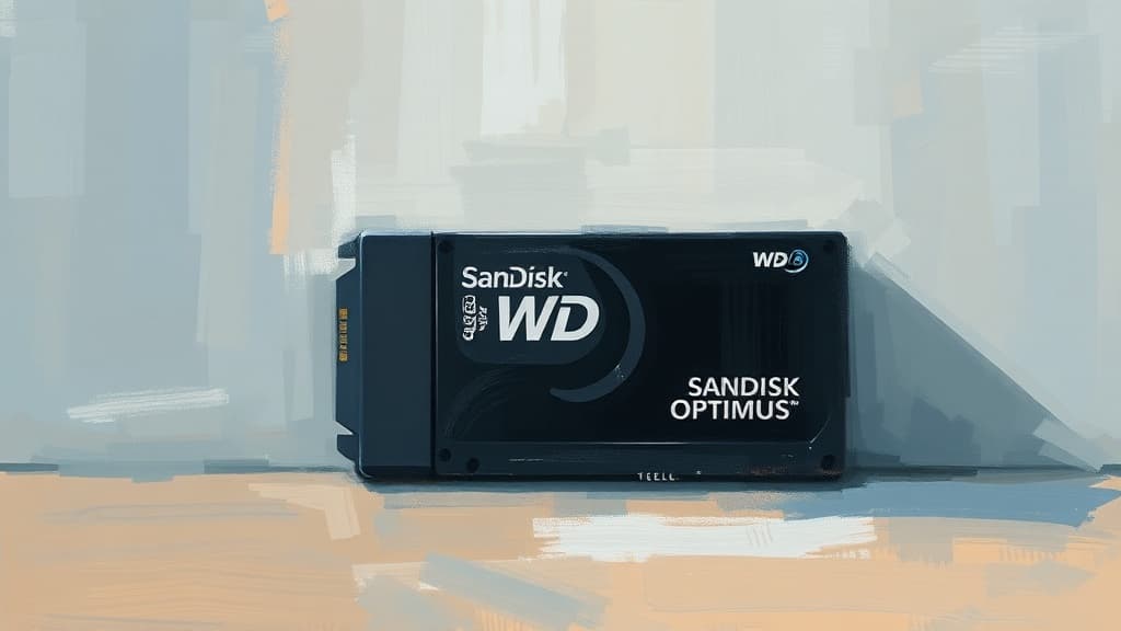 Sandisk Unifies SSD Portfolio with SANDISK Optimus, Phasing Out WD_Black and WD Blue Brands