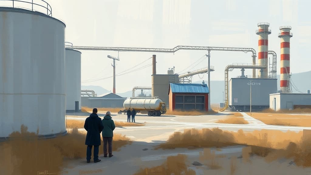 Local Officials Visit Danish Biogas Plant Amid Concerns Over Hautrage Project