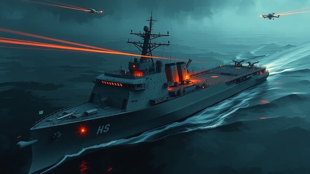 USS Preble Utilizes Lockheed Martin's HELIOS Laser to Neutralize Drones in Navy Demonstration