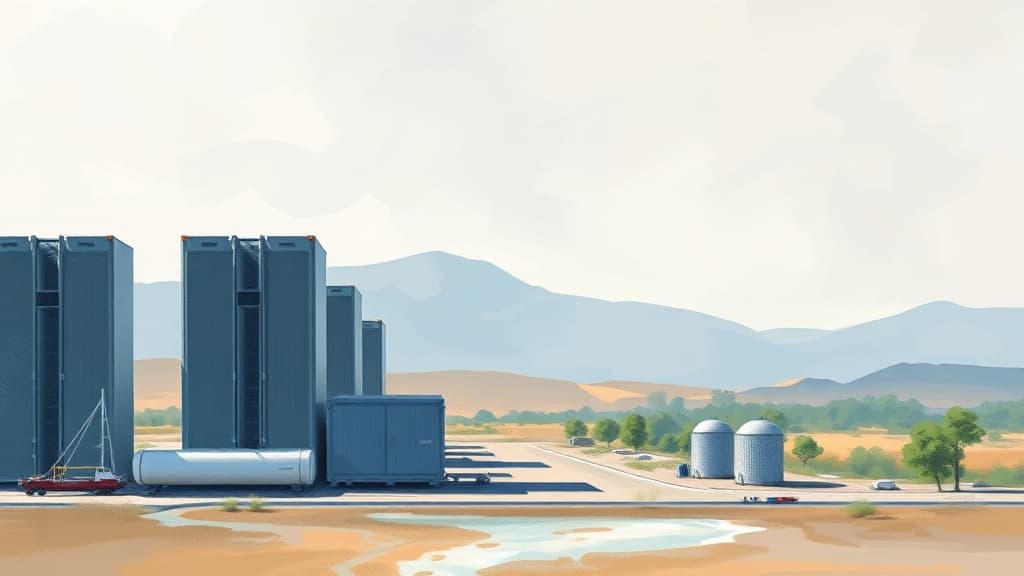 Data Centre Growth Drives Interest in Battery Storage Revenue Models, Financier Reports